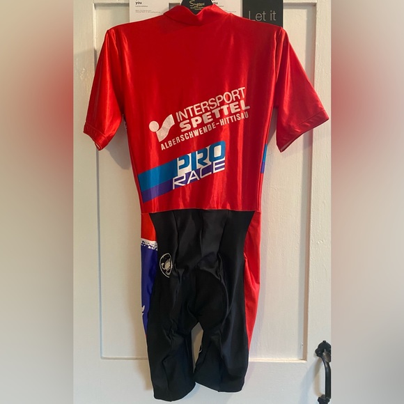 Men’s Castelli Jersey with Shorts Cycling Outfit New Sz XL - Picture 2 of 10